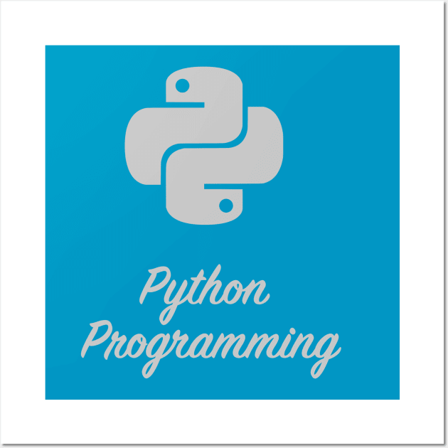 Python Programming Wall Art by maximedefauw